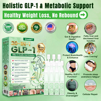 🔥New Arrival | Croaie® 𝗚𝗟𝗣-𝟭 𝟐𝟎-𝐢𝐧-𝟏 𝐒𝐥𝐢𝐦& 𝑯𝒆𝒂𝒍𝒕𝒉𝐲 𝑶𝒓𝒂𝒍 𝑺𝒐𝒍𝒖𝒕𝒊𝒐𝒏 𝑂𝑛𝑐𝑒 𝑎 𝑑𝑎𝑦, 𝑣𝑖𝑠𝑖𝑏𝑙𝑒 𝑟𝑒𝑠𝑢𝑙𝑡𝑠 𝑖𝑛 7 𝑑𝑎𝑦𝑠  ✅ 𝗦𝘂𝗽𝗽𝗼𝗿𝘁𝘀 𝗼𝗯𝗲𝘀𝗶𝘁𝘆, 𝗰𝗮𝗿𝗱𝗶𝗼𝘃𝗮𝘀𝗰𝘂𝗹𝗮𝗿 𝗵𝗲𝗮𝗹𝘁𝗵, 𝗱𝗶𝗮𝗯𝗲𝘁𝗲𝘀, 𝘀𝗹𝗲𝗲𝗽 𝗮𝗽𝗻𝗲𝗮, 𝗴𝘂𝘁 𝗵𝗲𝗮𝗹𝘁𝗵, 𝗷𝗼𝗶𝗻𝘁 𝗶𝘀𝘀𝘂𝗲𝘀, 𝐰𝐡𝐢𝐥𝐞 𝐚𝐥𝐬𝐨 𝐟𝐢𝐫𝐦𝐢𝐧𝐠 𝐭𝐡𝐞 𝐬𝐤𝐢𝐧 𝐚𝐧𝐝 𝐛𝐨𝐨𝐬𝐭𝐢𝐧𝐠 𝐞𝐧𝐞𝐫𝐠𝐲.🎁