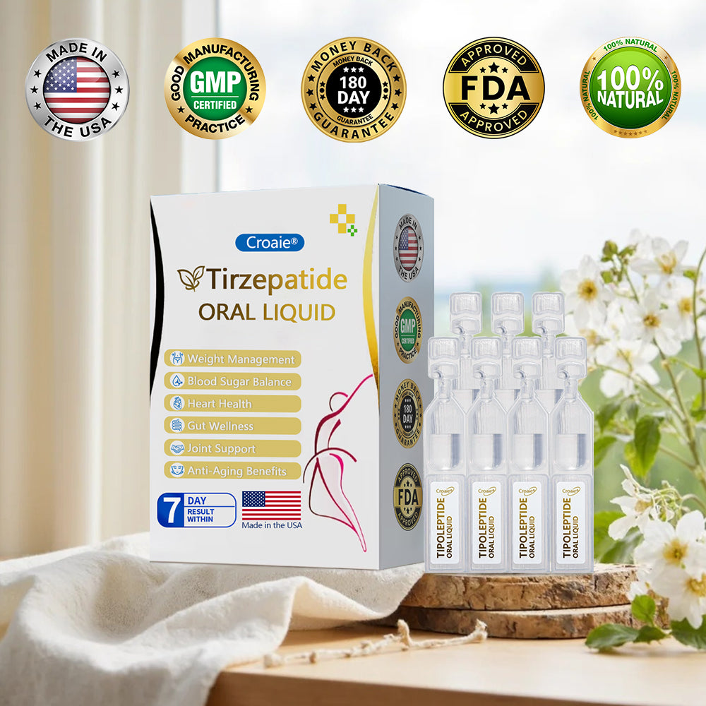 FDA Certified | Official US Store —  Tirzepatide Oral Solution, a dual-action weight loss solution containing GIP and GLP-1, one bottle daily, visible results in 7 days 🎉
