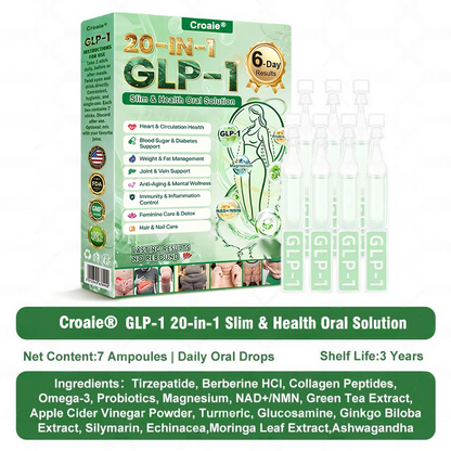 🔥New Arrival | Croaie® 𝗚𝗟𝗣-𝟭 𝟐𝟎-𝐢𝐧-𝟏 𝐒𝐥𝐢𝐦& 𝑯𝒆𝒂𝒍𝒕𝒉𝐲 𝑶𝒓𝒂𝒍 𝑺𝒐𝒍𝒖𝒕𝒊𝒐𝒏 𝑂𝑛𝑐𝑒 𝑎 𝑑𝑎𝑦, 𝑣𝑖𝑠𝑖𝑏𝑙𝑒 𝑟𝑒𝑠𝑢𝑙𝑡𝑠 𝑖𝑛 7 𝑑𝑎𝑦𝑠  ✅ 𝗦𝘂𝗽𝗽𝗼𝗿𝘁𝘀 𝗼𝗯𝗲𝘀𝗶𝘁𝘆, 𝗰𝗮𝗿𝗱𝗶𝗼𝘃𝗮𝘀𝗰𝘂𝗹𝗮𝗿 𝗵𝗲𝗮𝗹𝘁𝗵, 𝗱𝗶𝗮𝗯𝗲𝘁𝗲𝘀, 𝘀𝗹𝗲𝗲𝗽 𝗮𝗽𝗻𝗲𝗮, 𝗴𝘂𝘁 𝗵𝗲𝗮𝗹𝘁𝗵, 𝗷𝗼𝗶𝗻𝘁 𝗶𝘀𝘀𝘂𝗲𝘀, 𝐰𝐡𝐢𝐥𝐞 𝐚𝐥𝐬𝐨 𝐟𝐢𝐫𝐦𝐢𝐧𝐠 𝐭𝐡𝐞 𝐬𝐤𝐢𝐧 𝐚𝐧𝐝 𝐛𝐨𝐨𝐬𝐭𝐢𝐧𝐠 𝐞𝐧𝐞𝐫𝐠𝐲.🎁