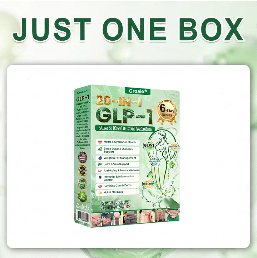 🔥New Arrival | Croaie® 𝗚𝗟𝗣-𝟭 𝟐𝟎-𝐢𝐧-𝟏 𝐒𝐥𝐢𝐦& 𝑯𝒆𝒂𝒍𝒕𝒉𝐲 𝑶𝒓𝒂𝒍 𝑺𝒐𝒍𝒖𝒕𝒊𝒐𝒏 𝑂𝑛𝑐𝑒 𝑎 𝑑𝑎𝑦, 𝑣𝑖𝑠𝑖𝑏𝑙𝑒 𝑟𝑒𝑠𝑢𝑙𝑡𝑠 𝑖𝑛 7 𝑑𝑎𝑦𝑠  ✅ 𝗦𝘂𝗽𝗽𝗼𝗿𝘁𝘀 𝗼𝗯𝗲𝘀𝗶𝘁𝘆, 𝗰𝗮𝗿𝗱𝗶𝗼𝘃𝗮𝘀𝗰𝘂𝗹𝗮𝗿 𝗵𝗲𝗮𝗹𝘁𝗵, 𝗱𝗶𝗮𝗯𝗲𝘁𝗲𝘀, 𝘀𝗹𝗲𝗲𝗽 𝗮𝗽𝗻𝗲𝗮, 𝗴𝘂𝘁 𝗵𝗲𝗮𝗹𝘁𝗵, 𝗷𝗼𝗶𝗻𝘁 𝗶𝘀𝘀𝘂𝗲𝘀, 𝐰𝐡𝐢𝐥𝐞 𝐚𝐥𝐬𝐨 𝐟𝐢𝐫𝐦𝐢𝐧𝐠 𝐭𝐡𝐞 𝐬𝐤𝐢𝐧 𝐚𝐧𝐝 𝐛𝐨𝐨𝐬𝐭𝐢𝐧𝐠 𝐞𝐧𝐞𝐫𝐠𝐲.🎁