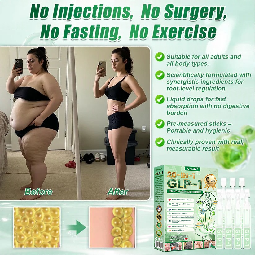 🔥New Arrival | Croaie® 𝗚𝗟𝗣-𝟭 𝟐𝟎-𝐢𝐧-𝟏 𝐒𝐥𝐢𝐦& 𝑯𝒆𝒂𝒍𝒕𝒉𝐲 𝑶𝒓𝒂𝒍 𝑺𝒐𝒍𝒖𝒕𝒊𝒐𝒏 𝑂𝑛𝑐𝑒 𝑎 𝑑𝑎𝑦, 𝑣𝑖𝑠𝑖𝑏𝑙𝑒 𝑟𝑒𝑠𝑢𝑙𝑡𝑠 𝑖𝑛 7 𝑑𝑎𝑦𝑠  ✅ 𝗦𝘂𝗽𝗽𝗼𝗿𝘁𝘀 𝗼𝗯𝗲𝘀𝗶𝘁𝘆, 𝗰𝗮𝗿𝗱𝗶𝗼𝘃𝗮𝘀𝗰𝘂𝗹𝗮𝗿 𝗵𝗲𝗮𝗹𝘁𝗵, 𝗱𝗶𝗮𝗯𝗲𝘁𝗲𝘀, 𝘀𝗹𝗲𝗲𝗽 𝗮𝗽𝗻𝗲𝗮, 𝗴𝘂𝘁 𝗵𝗲𝗮𝗹𝘁𝗵, 𝗷𝗼𝗶𝗻𝘁 𝗶𝘀𝘀𝘂𝗲𝘀, 𝐰𝐡𝐢𝐥𝐞 𝐚𝐥𝐬𝐨 𝐟𝐢𝐫𝐦𝐢𝐧𝐠 𝐭𝐡𝐞 𝐬𝐤𝐢𝐧 𝐚𝐧𝐝 𝐛𝐨𝐨𝐬𝐭𝐢𝐧𝐠 𝐞𝐧𝐞𝐫𝐠𝐲.🎁